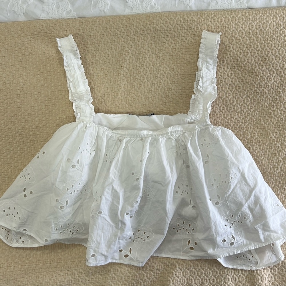 ZARA cropped strappy cami, brand new and super cute
